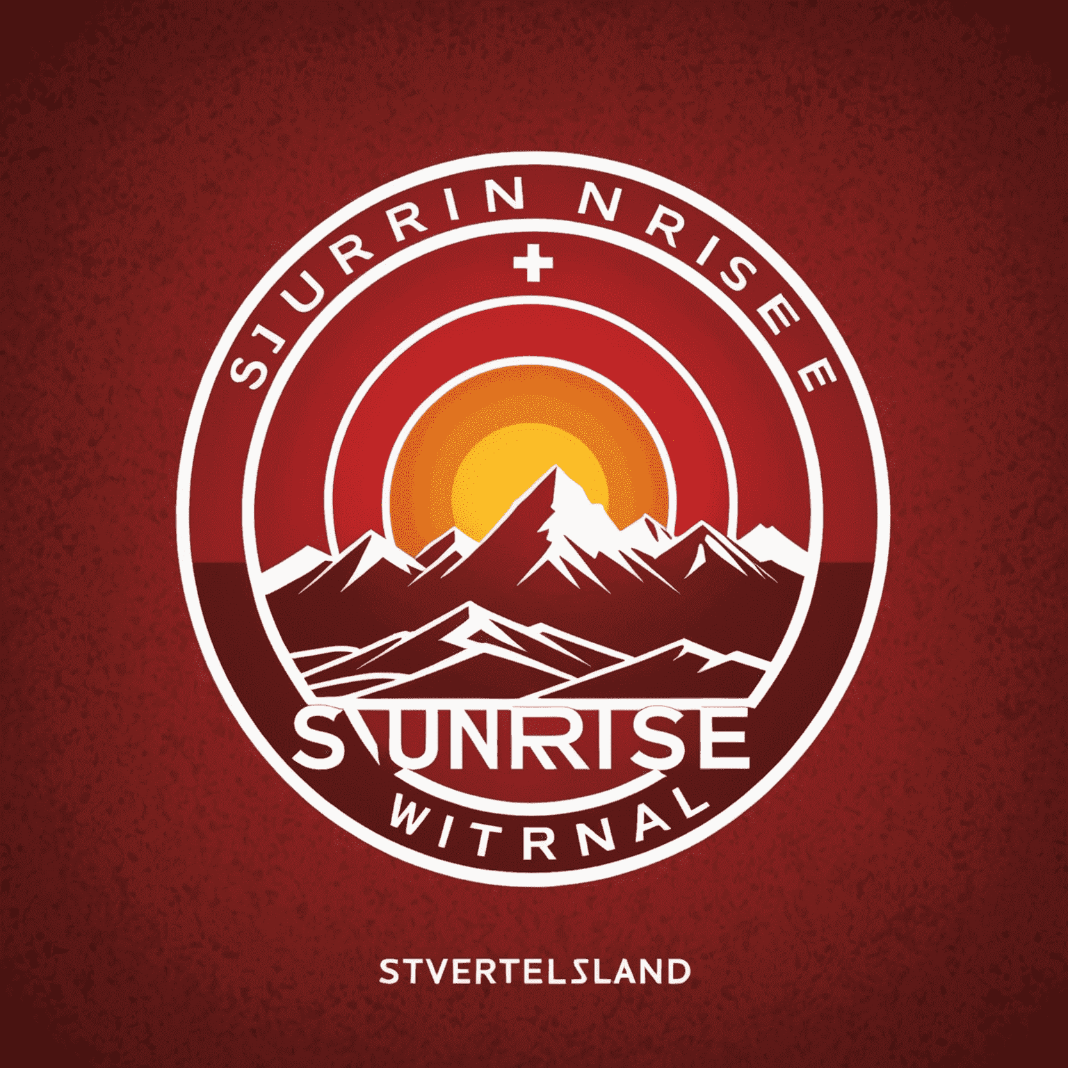 Sunrise Switzerland logo in red and white