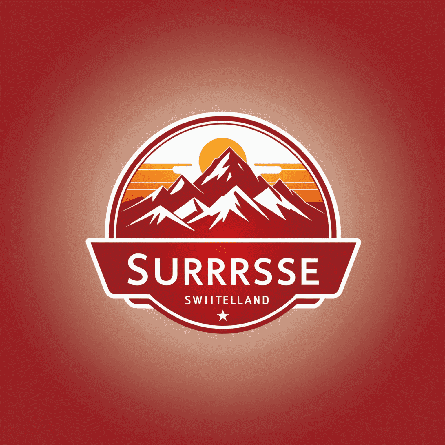 Sunrise Switzerland logo in red and white