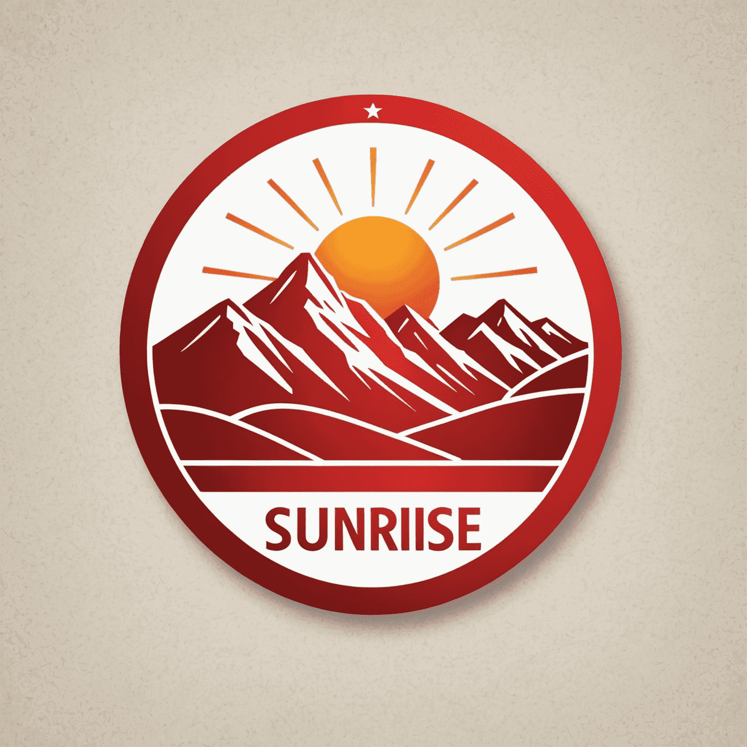 Sunrise Switzerland logo in red and white