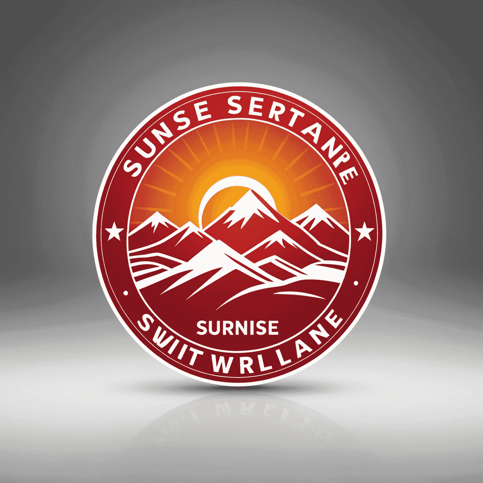 Sunrise Switzerland logo in red and white