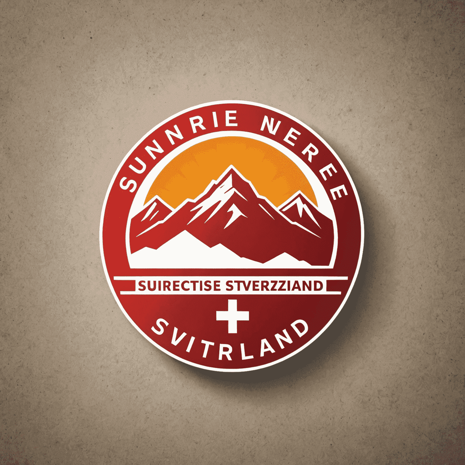 Sunrise Switzerland logo in red and white